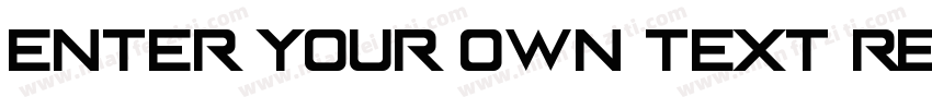 Enter your own text Reset Trochera字体转换